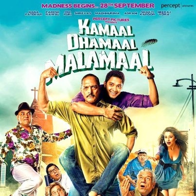 Kamaal Dhamaal Malamaal (2012) Full Movie Watch HD Free Download